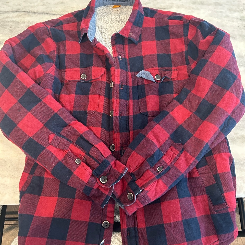 Youth Boys wool flannel